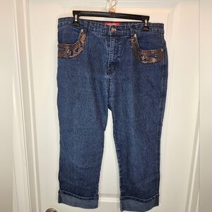 Cosjeans Denim Jeans  Capris Women's Size 14